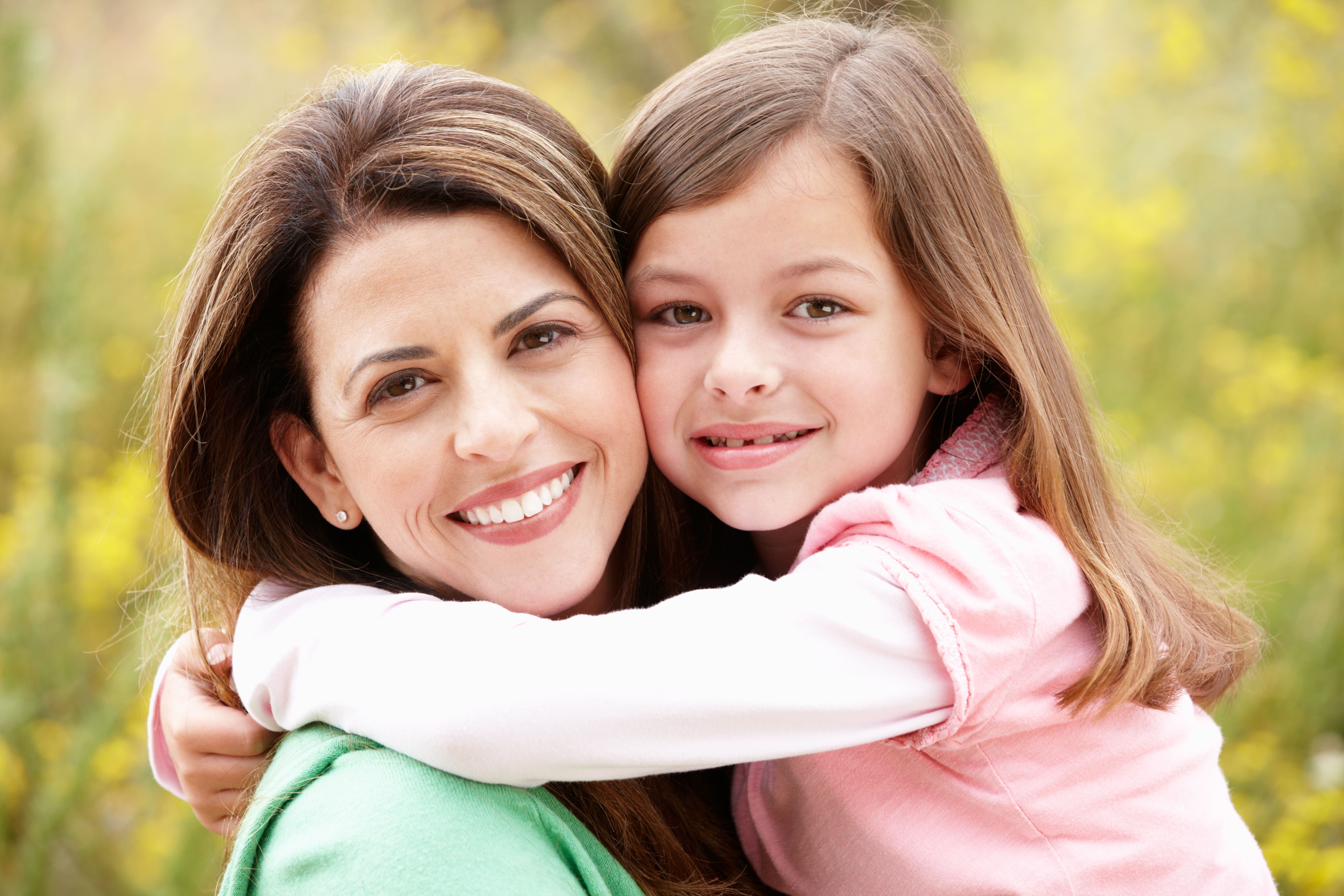 mother and daughter